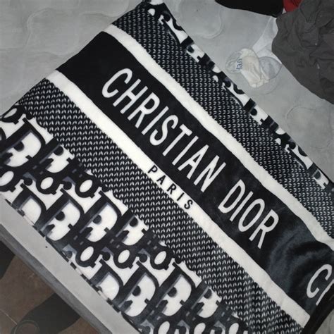 dior dupe blanket|christian dior throw blanket.